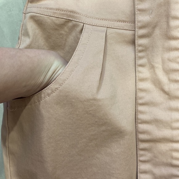 ESQUALO High Rise Pink Skirt with Tie - Picture 5 of 9